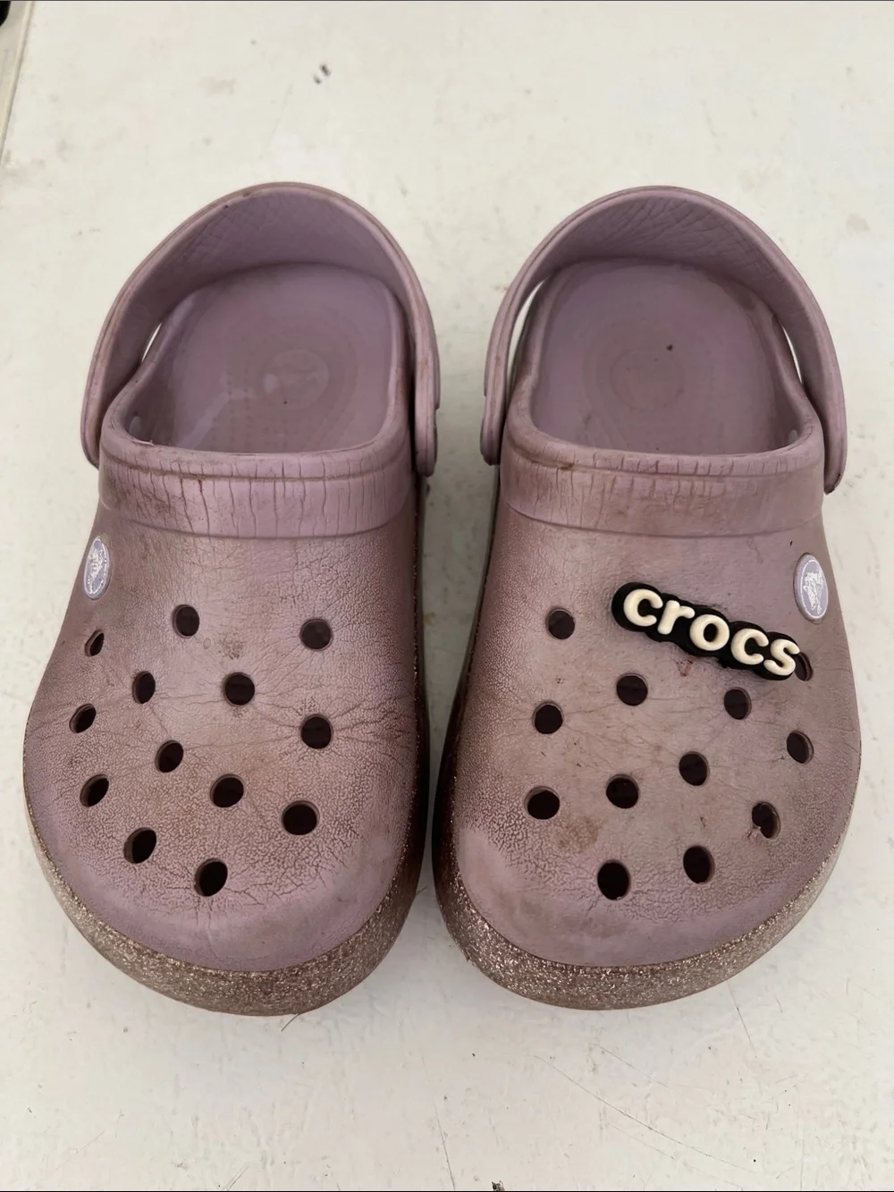 CROCS Kids Classic Clog in Mauve